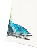 Bermude MARCELO BURLON, Wings print shorts