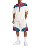 Bermude MARCELO BURLON, Bermuda Shorts With Wing Print