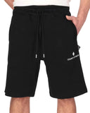 Bermude MARCELO BURLON, Men's Black Long Shorts