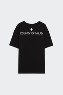 Tricou MARCELO BURLON, Logo and TIger Print, Negru