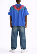 Tricou MARCELO BURLO, Soccer-inspired triacetate technical fabric T-shirt