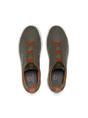 Sneakers Zegna, Low Top, Triple Stitch, Olive