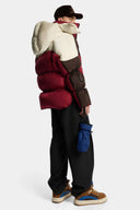 Geaca DSQUARED2, Dominate Your Sport jacket, Visiniu Maro