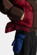Geaca DSQUARED2, Dominate Your Sport jacket, Visiniu Maro