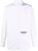 Camasa DSQUARED2, Insertie Ceresio 9, Alba S74DM0653S36275100