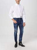 Camasa DSQUARED2, Insertie Ceresio 9, Alba S74DM0653S36275100