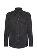 Camasa DSQUARED2,Fashion Western Shirt, Black