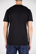 Tricou Dsquared2, Imprimeu Dean and Dan Caten, Negru