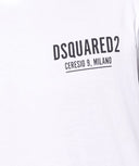 Tricou DSQUARED2, Ceresio 9 Logo, Alb