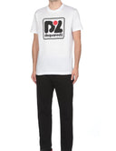 Tricou DSQUARED2, D2 Logo Box, Alb