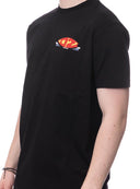 Tricou DSQUARED2, Multicolor Logo Print, Negru