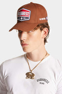 Tricou DSQUARED2, Frontal DSQ2 Milano, White