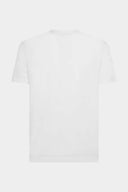 Tricou DSQUARED2, Canadian Brothers, Alb