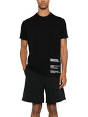 TRICOU DSQUARED2, Restricted Area Print, Negru, Cool Fit