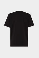 Tricou DSQUARED2, Regular Fit, Black, Leaf Logo