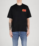 Tricou DSQUARED2, Loose fit, D2 Insert, Black
