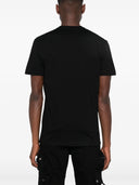 Tricou DSQUARED2, Logo Insert Leaf, Black