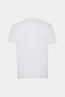 Tricou DSQUARED2, Wash Cool Fit Macho, White, Slim Fit