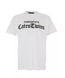 TRICOU DSQUARED2, Toronto's Caten Twins print, Loose Fit