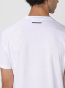 TRICOU DSQUARED2, Toronto's Caten Twins print, Loose Fit