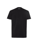 TRICOU DSQUARED2, Toronto's Caten Twins print, Negru, Loose Fit
