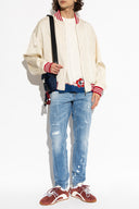 Tricou DSQUARED2,  cream T-shirt with print