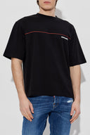Tricou DSQUARED2, Dsquared2 Tape Loose Fit T-Shirt, Negru