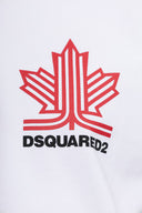 Tricou DSQUARED2, WHITE Cotton T-shirt with Printed Logo