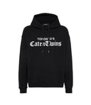 HANORAC DSQUARED2, Cotton sweatshirt,Black