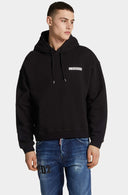 HANORAC DSQUARED2, Obsessed2 Print, Relaxed Fit, Negru