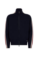 Cardigan DSQUARED2 D2 Stripes – Bleumarin