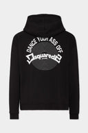 HANORAC DSQUARED2, Dance your ass off Print on back, Negru