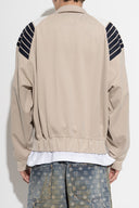 Jacheta DSQUARED2, beige Logo Track Jacket