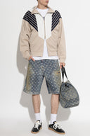 Jacheta DSQUARED2, beige Logo Track Jacket