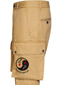 Pantaloni DSQUARED2, Surf Club Patch, Beige
