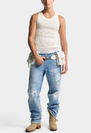 Jeans DSQUARED2, Light Wash Denim Jogger