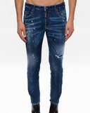Jeans Dsquared2, Skater Jeans, Albastru