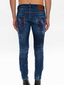 Jeans Dsquared2, Skater Jeans, Albastru