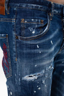 Jeans Dsquared2, Skater Jeans, Albastru