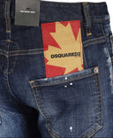 Jeans Dsquared2, Tidy Biker Jeans, Albastru