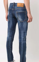 Jeans DSQUARED2, Efect de Stropire, Bumbac,  Sexy Twist