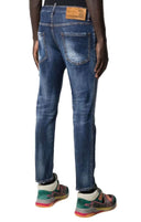 Jeans DSQUARED2, Dark Fade Wash Skater Jeans