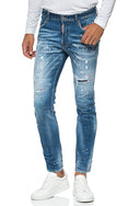 Jeans DSQUARED2, Eticheta Denim Stuff, Croiala Skater Jean