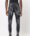 JEANS DSQUARED2, Black, Mid Rise Slim Cut