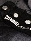 JEANS DSQUARED2, Black, Mid Rise Slim Cut