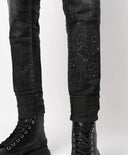 BLUGI DSQUARED2, relax long crotch Jean, Negru, S71LB1084S30357900