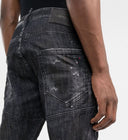 BLUGI DSQUARED2, Tidy Biker, Color Splash, Negru