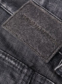 BLUGI DSQUARED2, Tidy Biker, Color Splash, Negru
