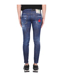 BLUGI DSQUARED2, Dark Bob Wash Super Twinky Jeans