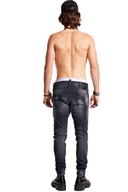 BLUGI DSQUARED2,Slash Wash Cool Guy, Black